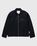 Tropical Wool Zip Jacket Black