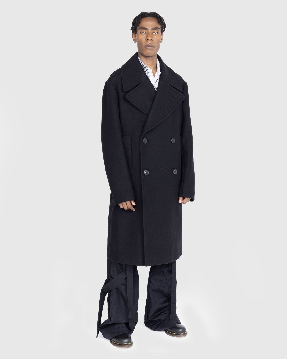 Dries van Noten – Raven Coat Black - Outerwear - Black - Image 2
