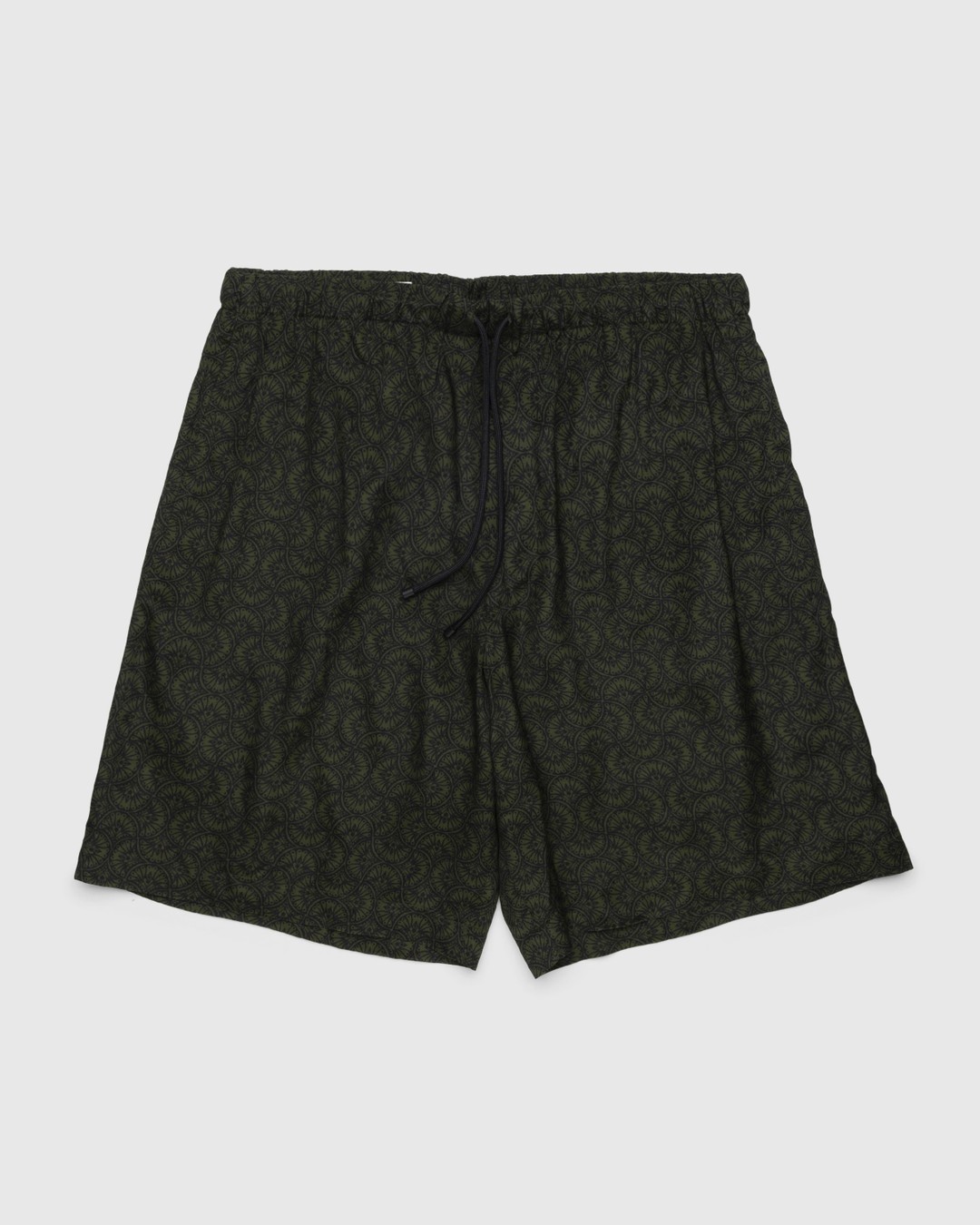 Dries van Noten – Piperi Shorts Bottle - Shorts - Green - Image 1