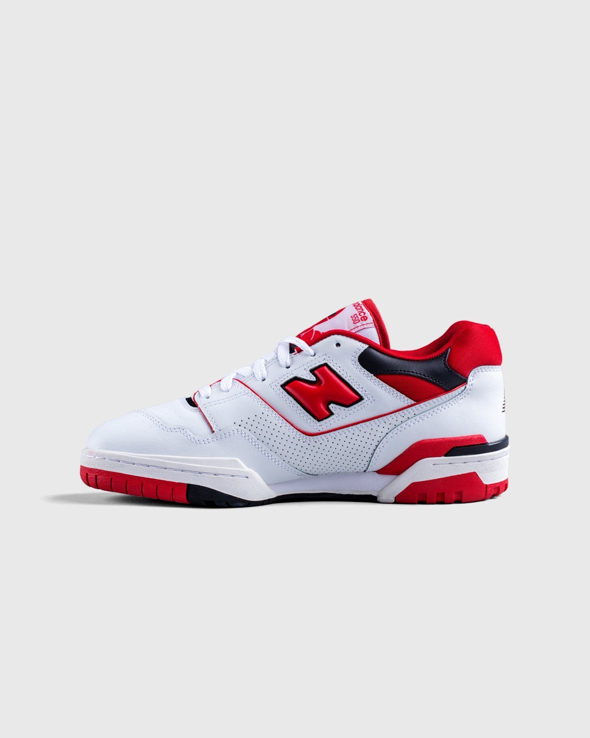 New Balance – BB550SE1 White Red - Low Top Sneakers - White - Image 2