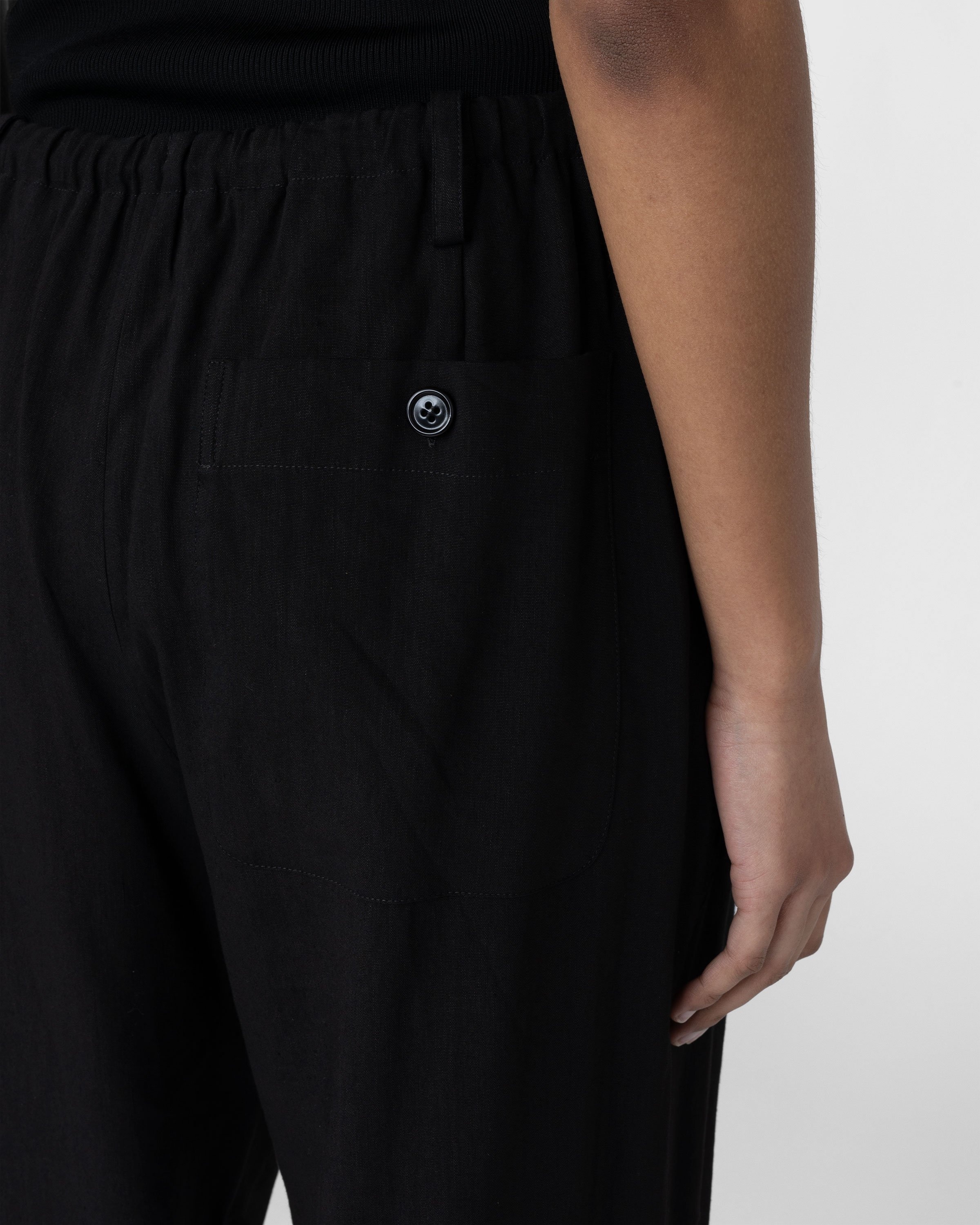 Dries van Noten – Penny Pants Black - Pants - Black - Image 6