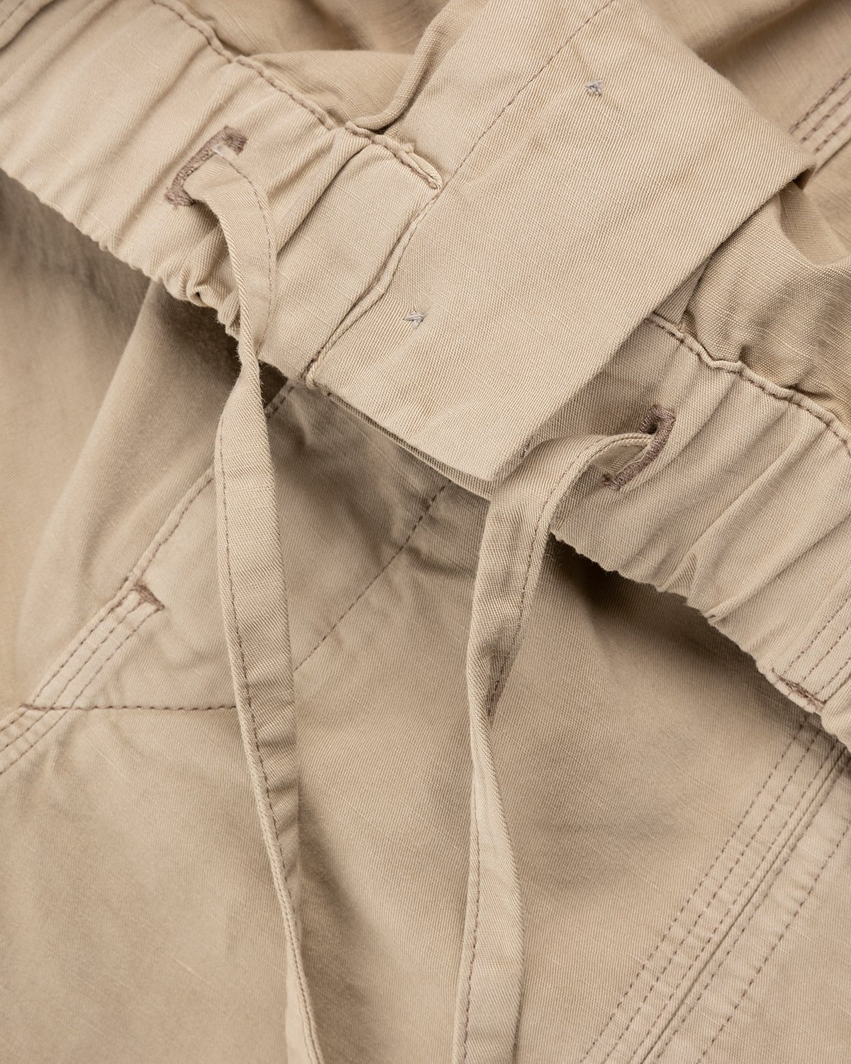 Lemaire – Fatigue Pants Natural Beige - Pants - Beige - Image 7
