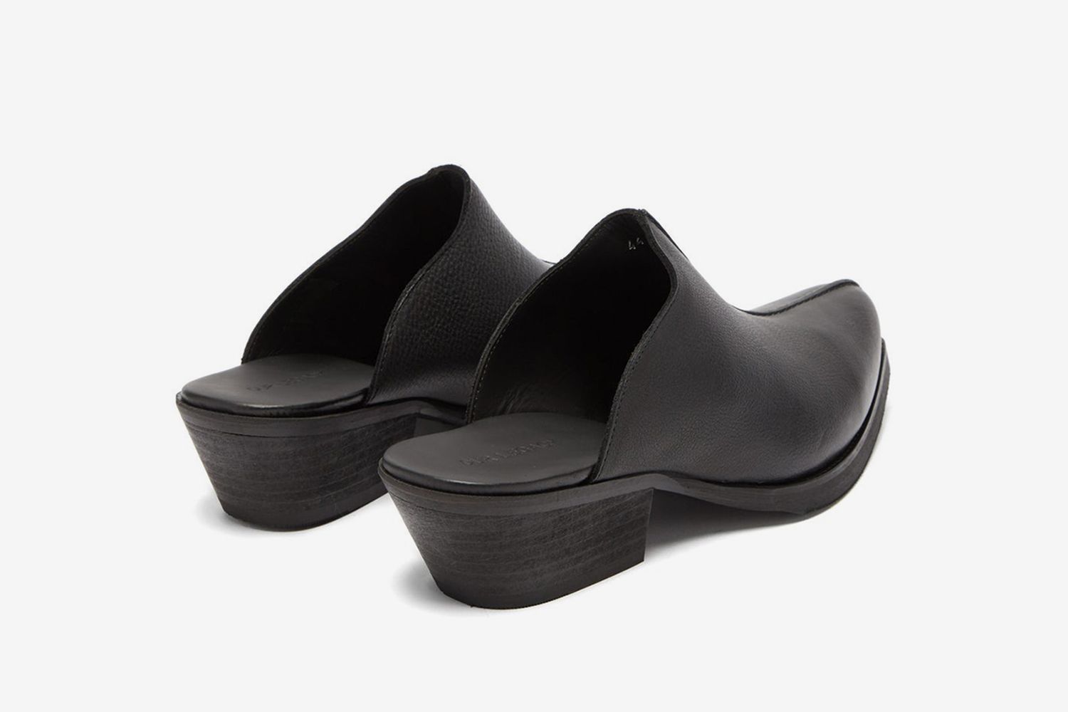 Western Leather Mules