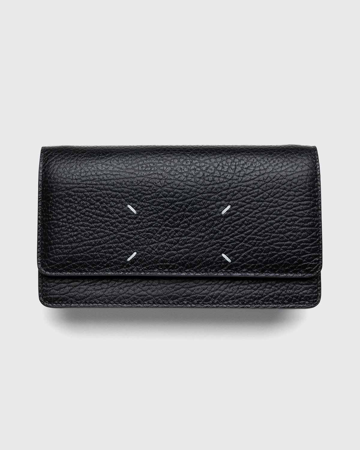 Maison Margiela – Leather Wallet With Chain Black | Highsnobiety Shop