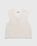 Intact Vest Raw White Chunky Cotton Rib