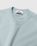 Stone Island – 63051 Garment-Dyed Cotton Fleece Crewneck Aqua - Sweats - Blue - Image 3