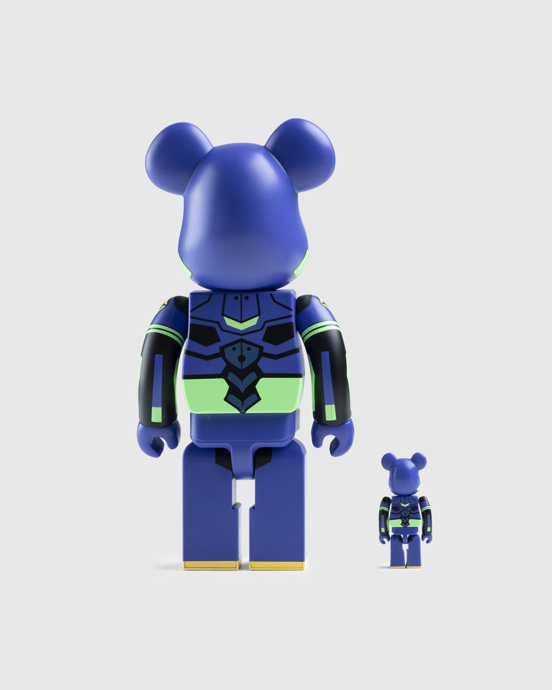 Medicom – Be@rbrick Evangelion Eva 01 (New Paint Version) 100% & 400% Set Multi - Toys - Multi - Image 2