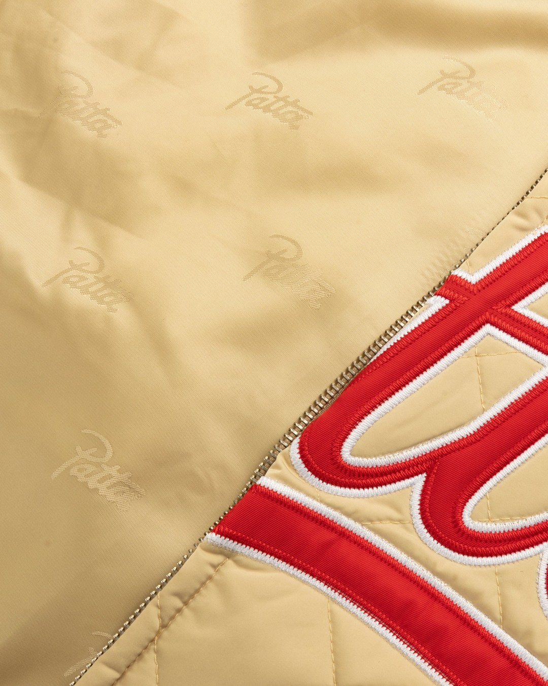 Patta – Diamond Quilted Sports Jacket Mojave Desert - Outerwear - Brown - Image 7