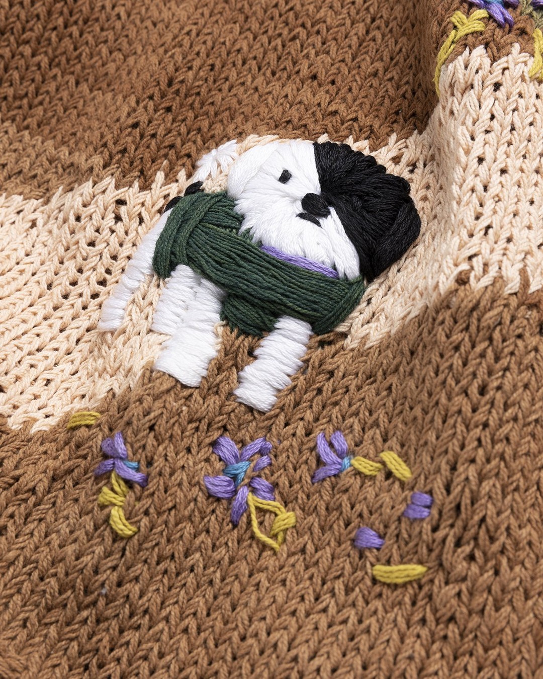 Story mfg. – Keeping Jumper Sweet Home - Knitwear - Brown - Image 4