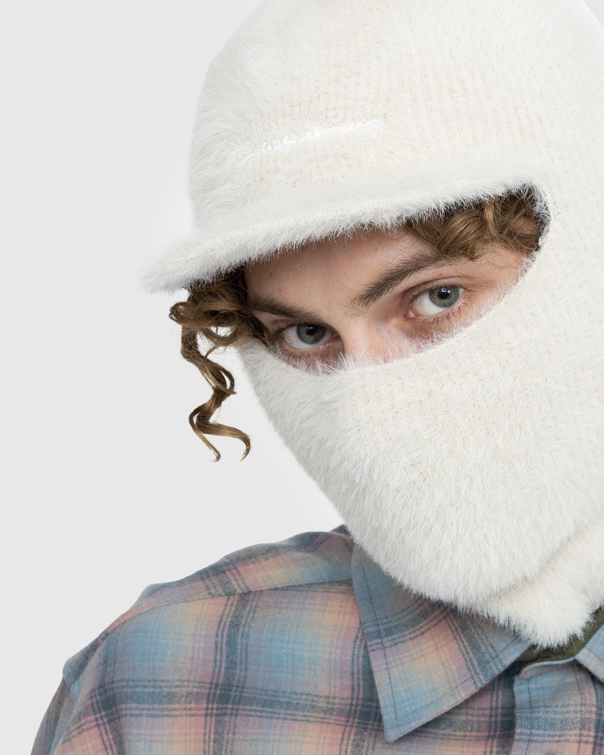 Beanie Mohair - Off white (Designer Mask Included)