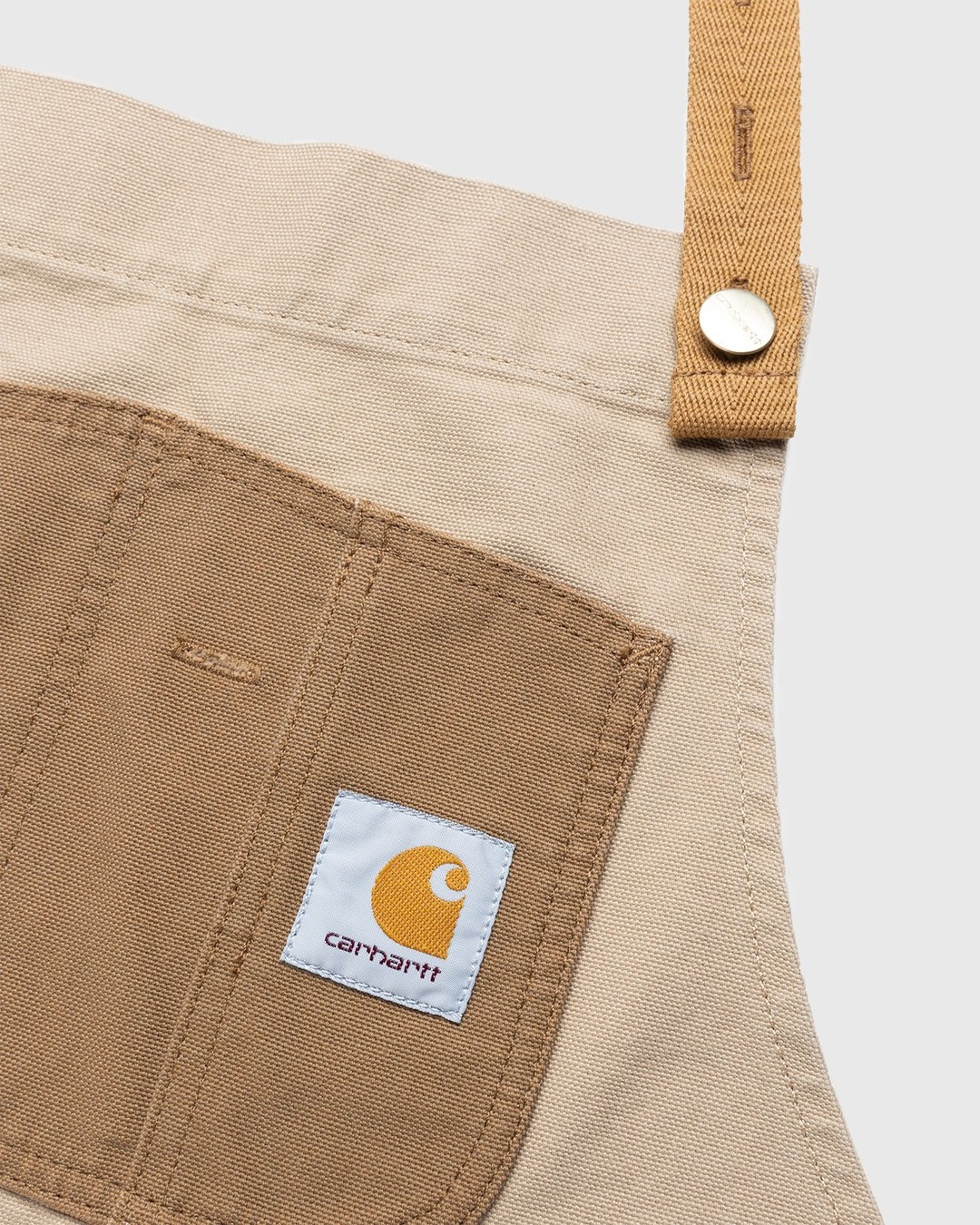 Carhartt WIP – Tonare Bib Apron Dusty H Brown - Lifestyle - Brown - Image 4