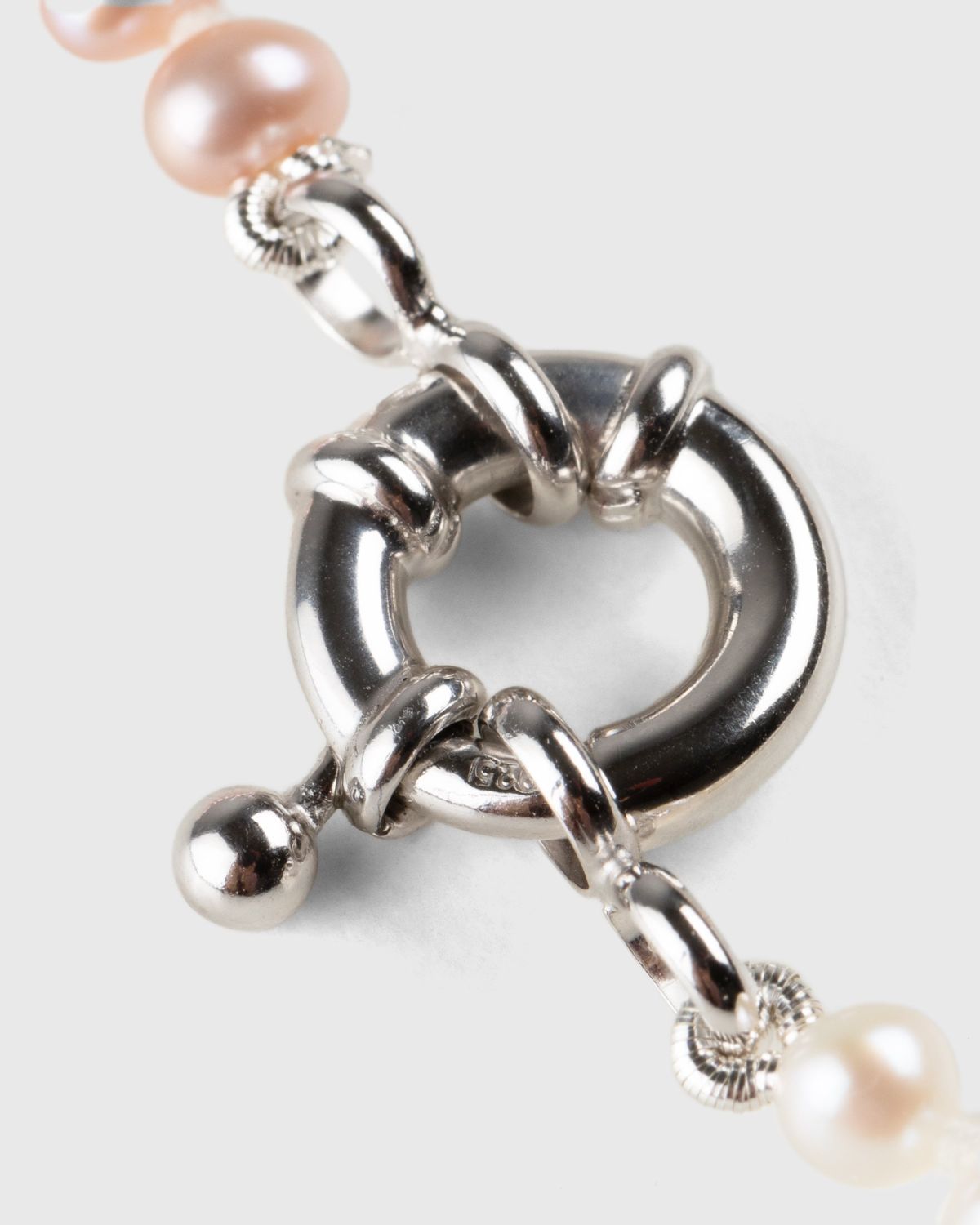 Polite Worldwide – Mini Flow Pearl Necklace Multi - Jewelry - Silver - Image 2