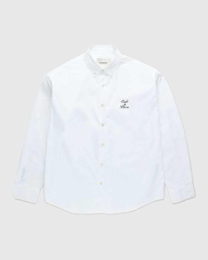 Café de Flore x Highsnobiety – Not In Paris 4 Poplin Shirt White
