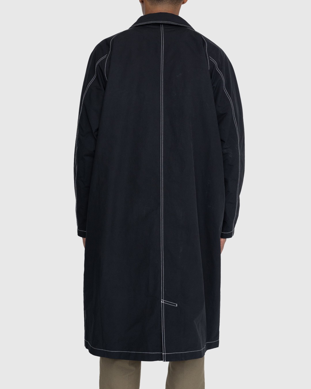 Highsnobiety – Contrast Mac Jacket Black - Outerwear - Beige - Image 4