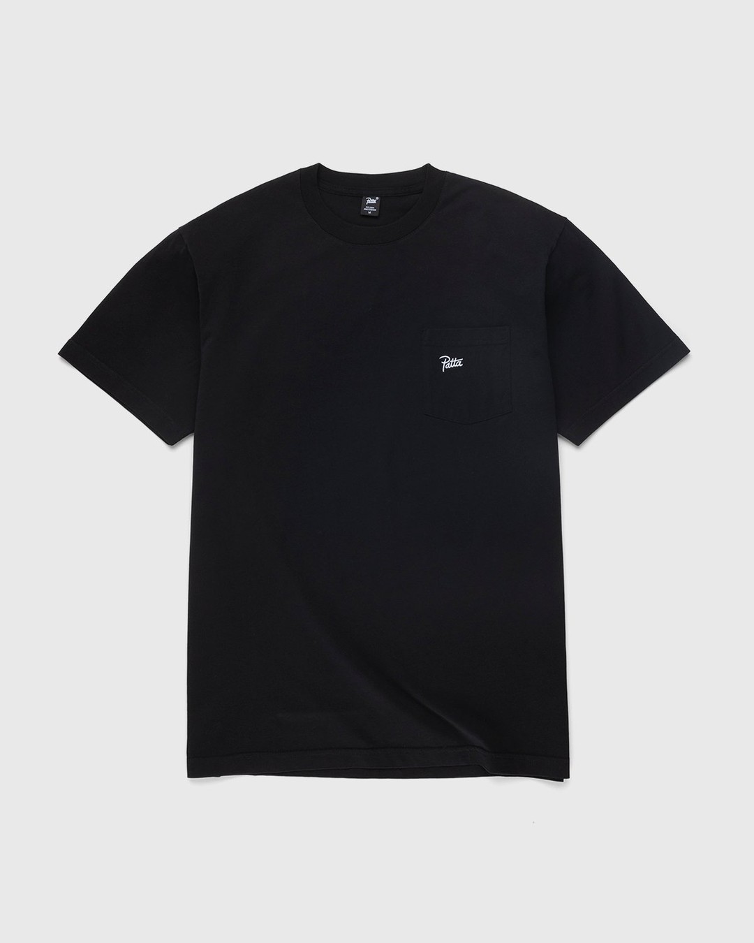 Patta – Basic Washed Pocket T-Shirt Black - T-shirts - Black - Image 1