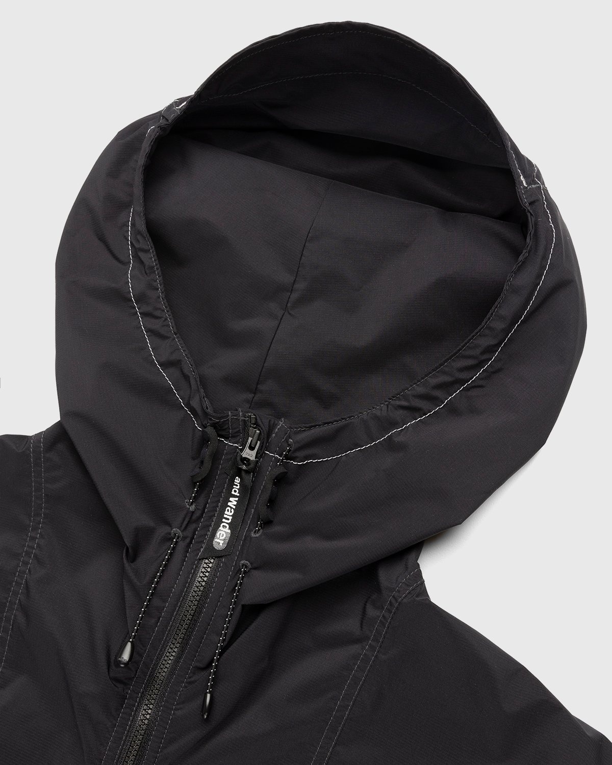 And Wander – Pertex Wind Jacket Black - Outerwear - Black - Image 3