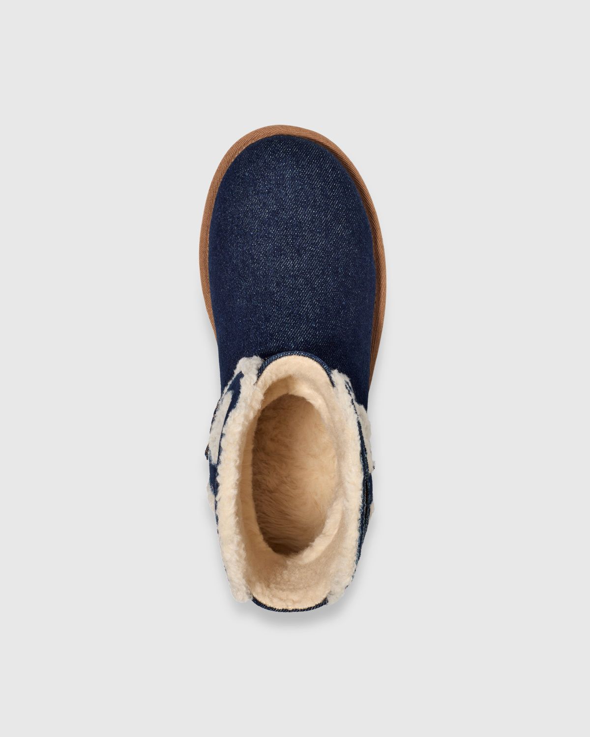 Ugg x Telfar – Logo Mini Boot Indigo - Boots - Blue - Image 3