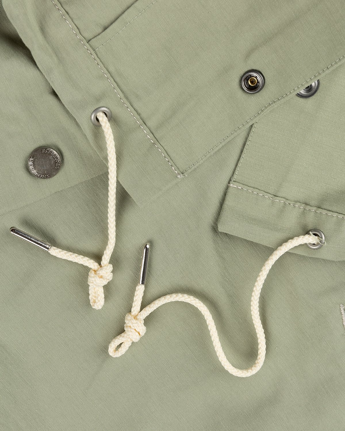 Snow Peak – Light Mountain Cloth Jacket Sage - Outerwear - Green - Image 7