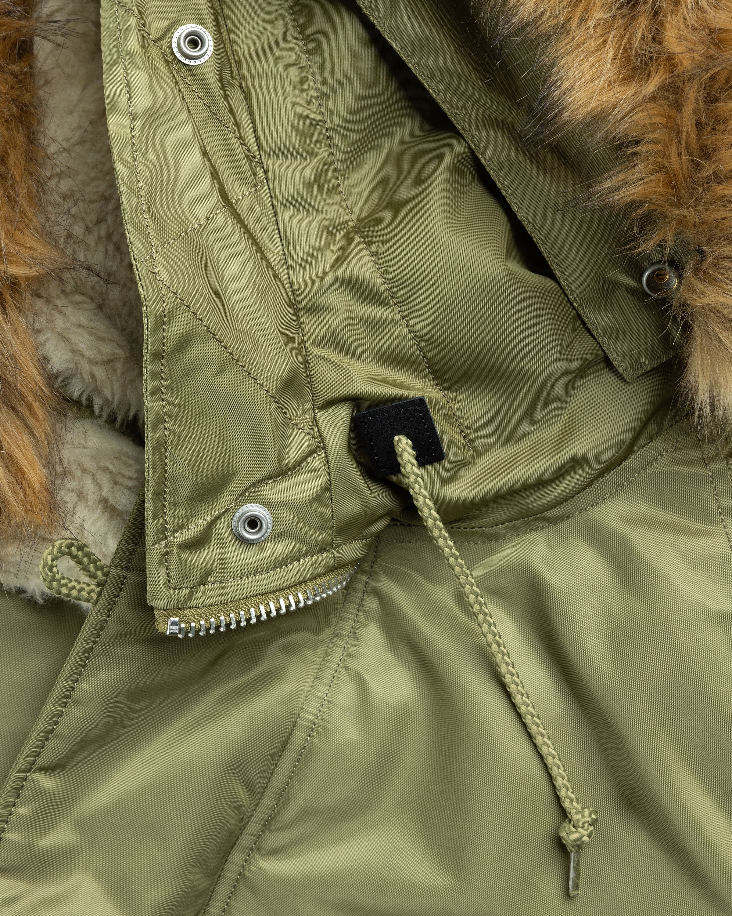 Parka army sale green