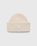 Acne Studios – Small Face Logo Beanie Beige