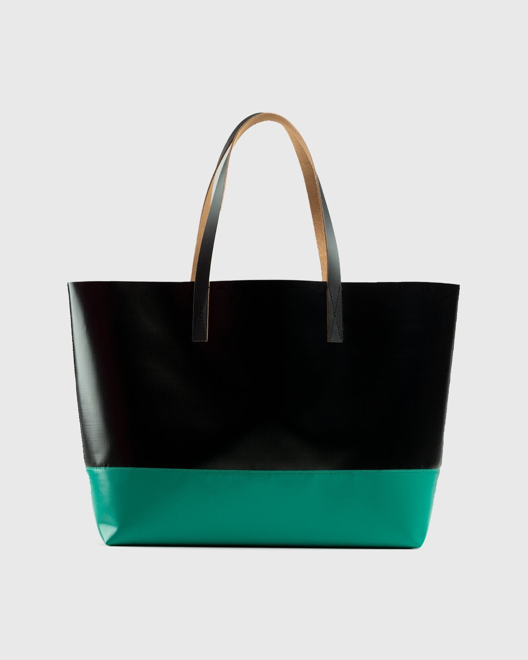 Marni – Tribeca Two-Tone Tote Bag Black/Green - Tote Bags - Black - Image 2