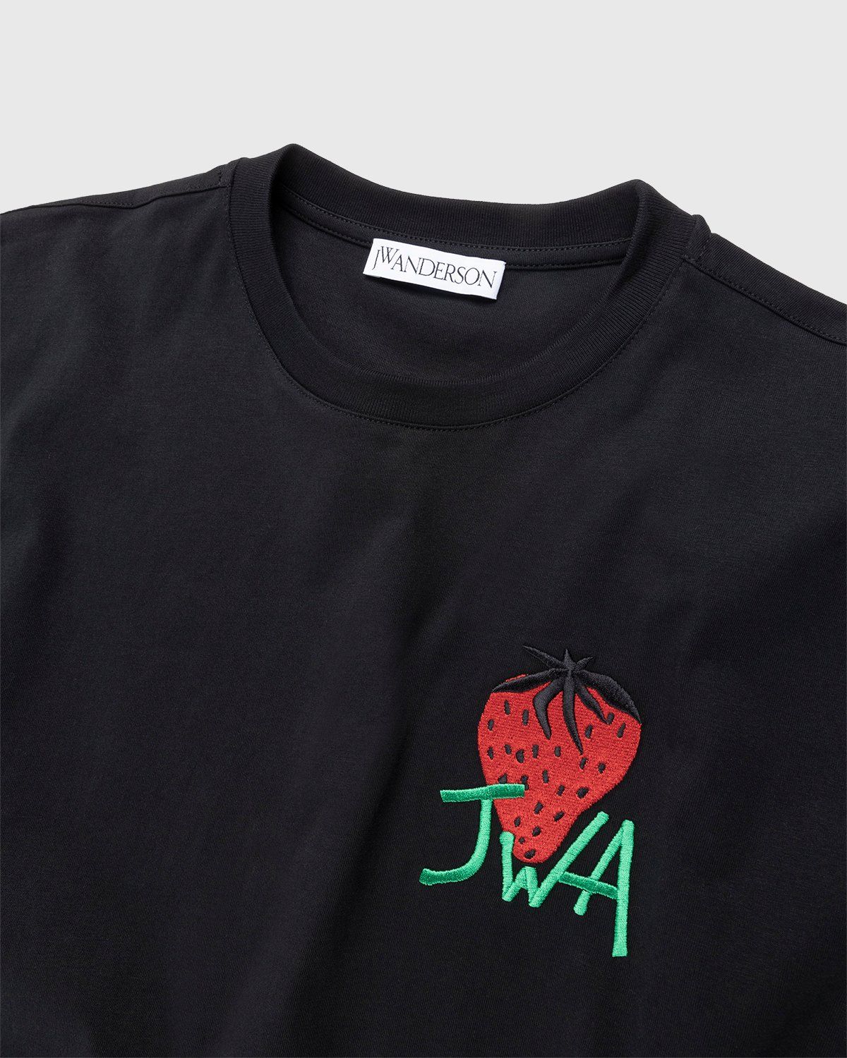 Shop JW Anderson Elephant-Embroidered Logo T-Shirt