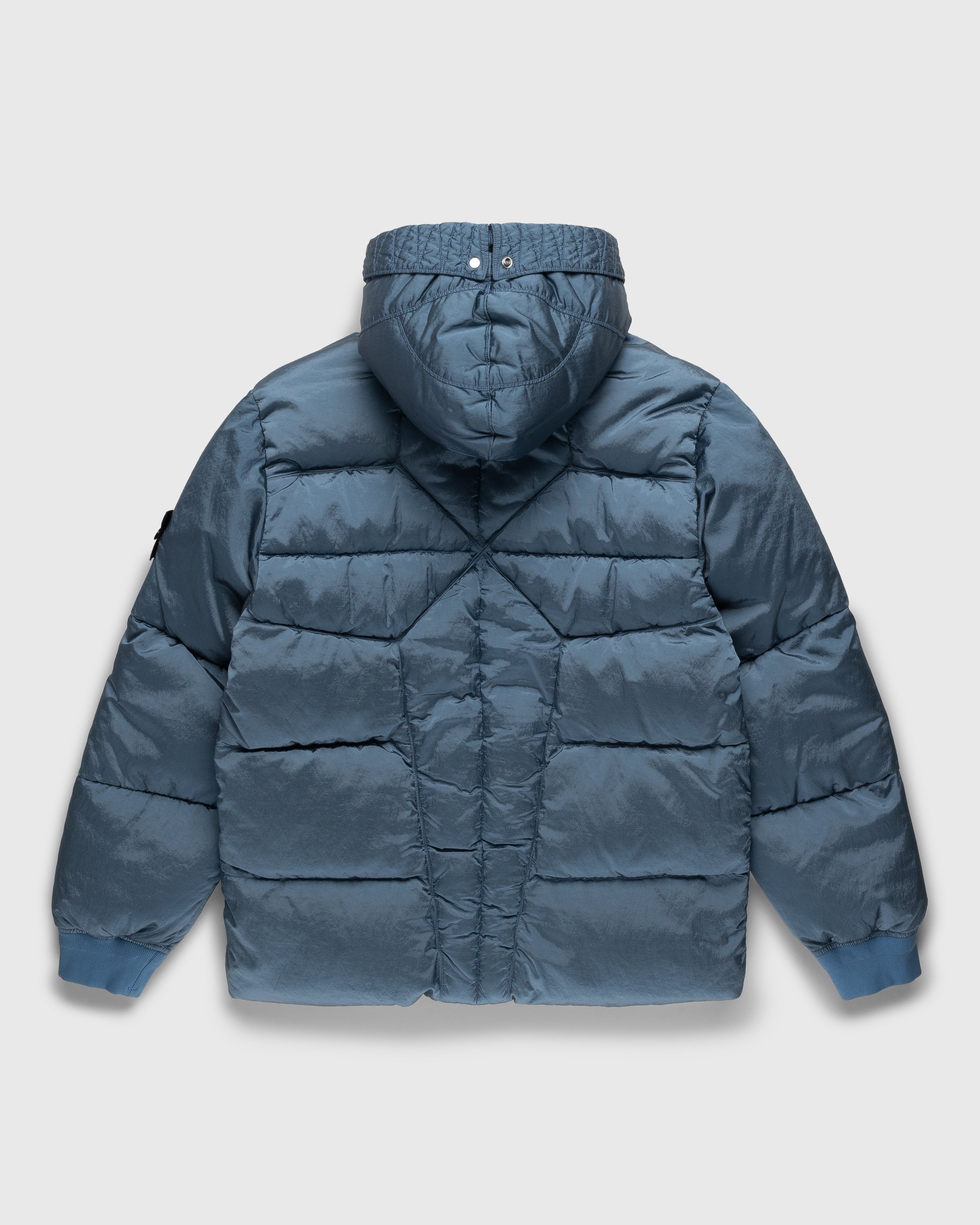 Stone island grey outlet nylon metal jacket