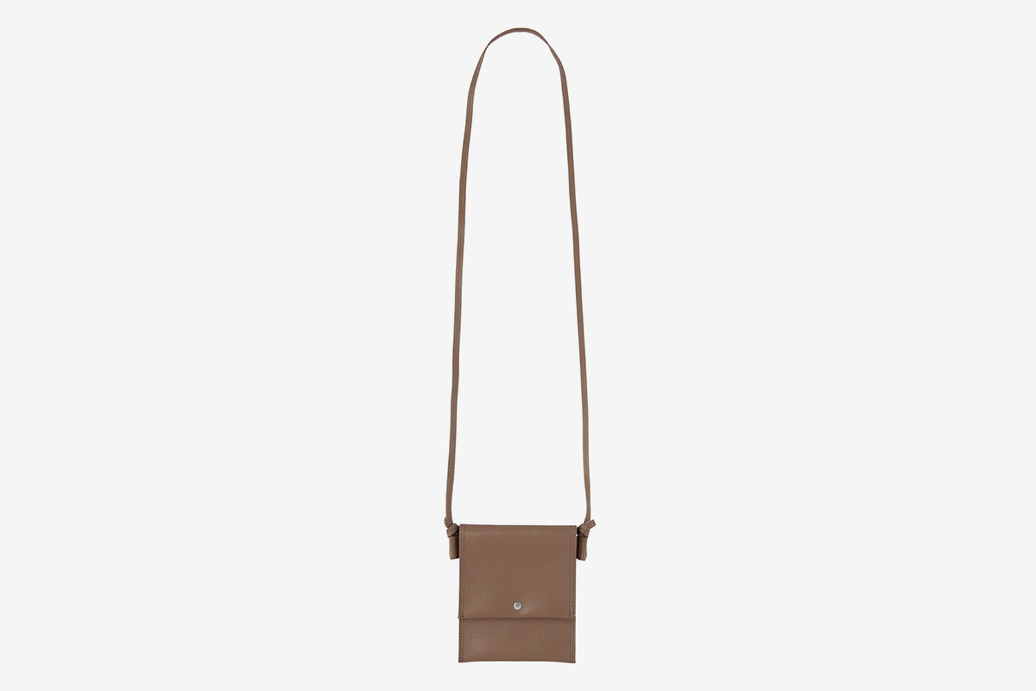 Shrink Leather Neck Pouch
