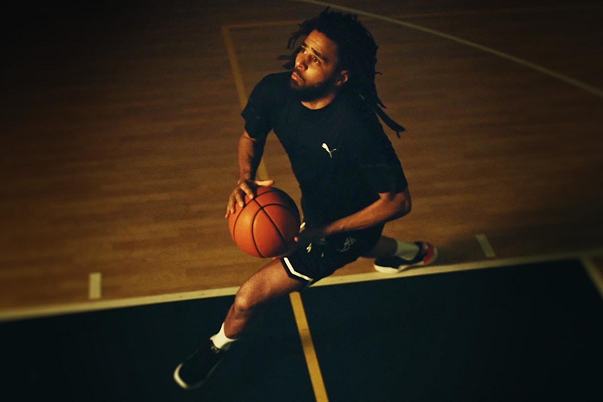 J. Cole PUMA basketball