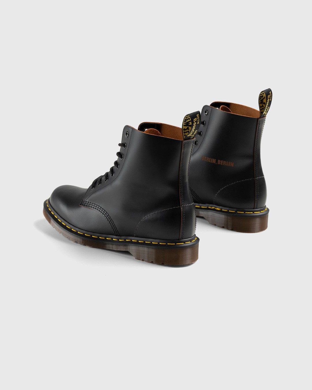 Dr. Martens x Highsnobiety – 1460 Vintage BERLIN, BERLIN 3 Black - Laced Up Boots - Black - Image 4