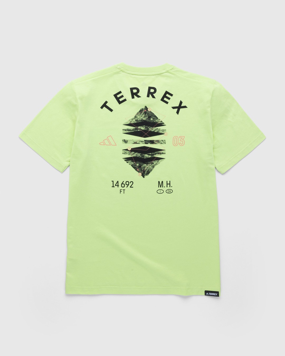 Adidas Terrex Mountain Landscape T Shirt Green Highsnobiety Shop