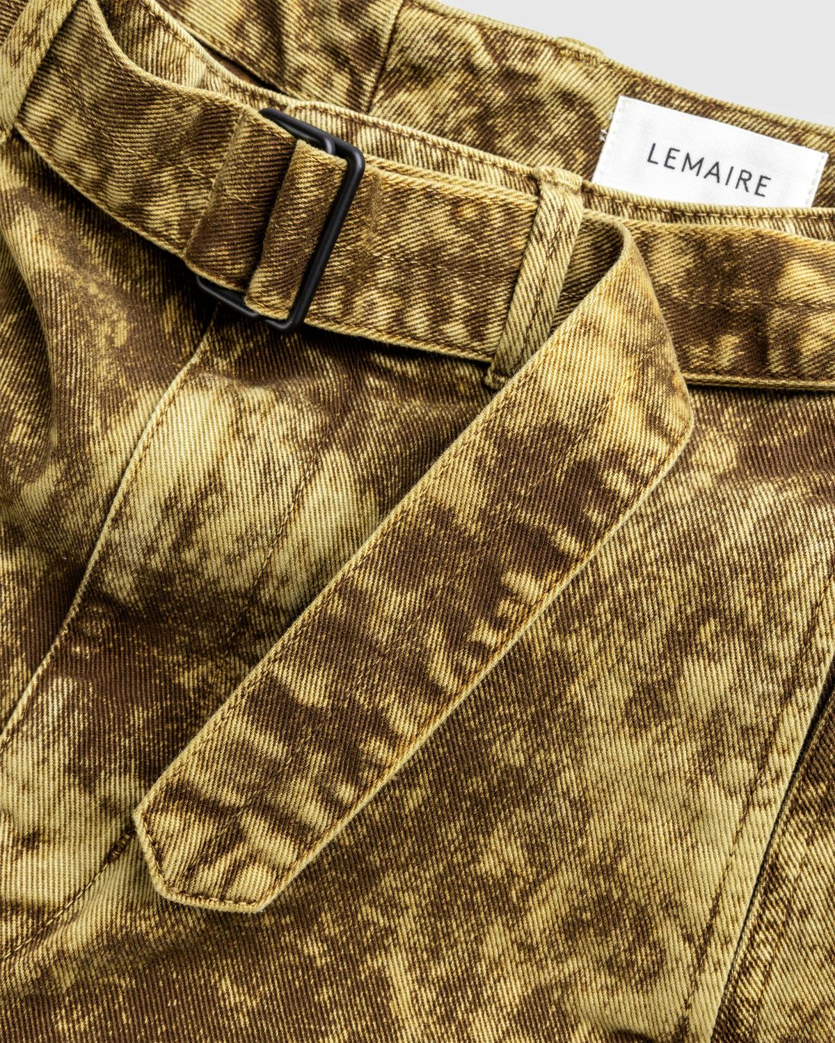 LEMAIRE Black Twisted Belted Jeans