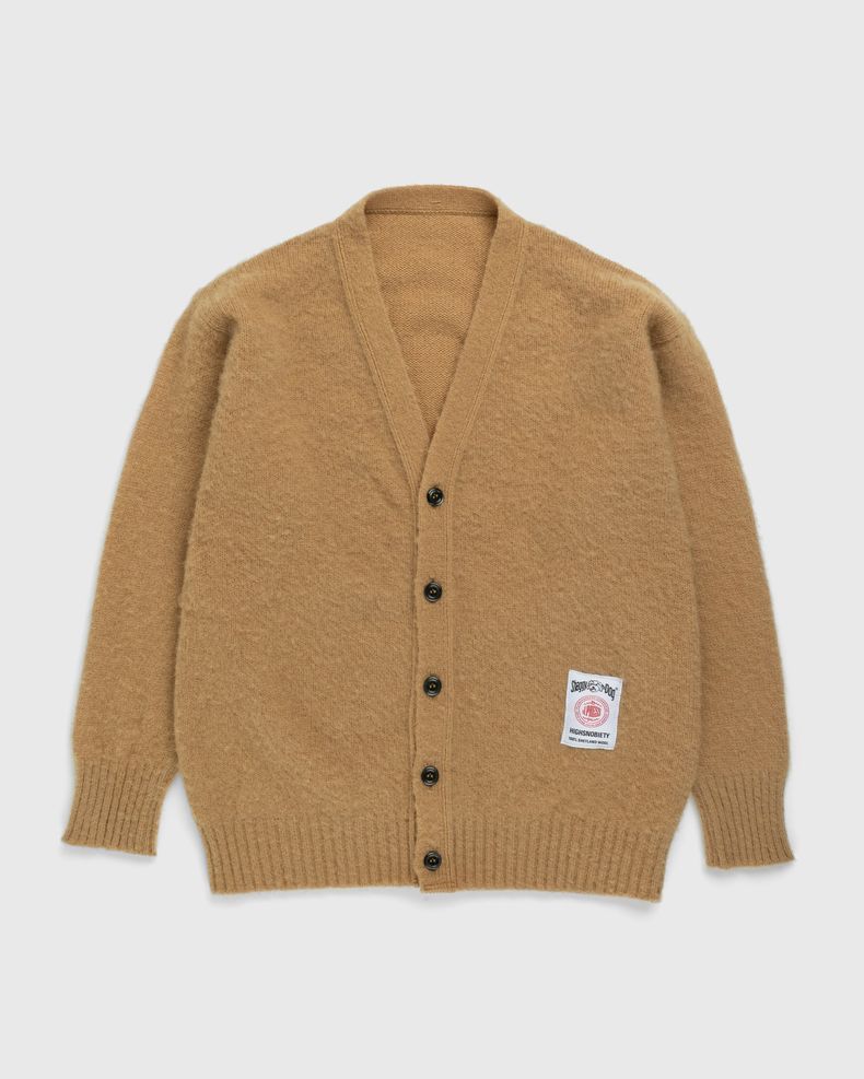 Shaggy Dog Cardigan Beige
