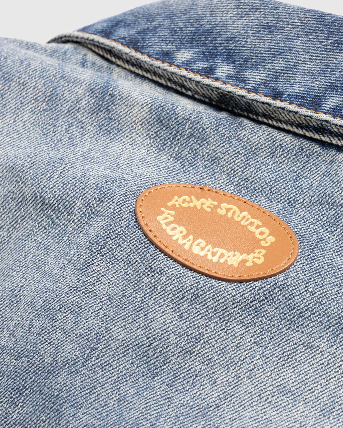 Acne Studios – Denim Padded Jacket Blue - Outerwear - Blue - Image 6