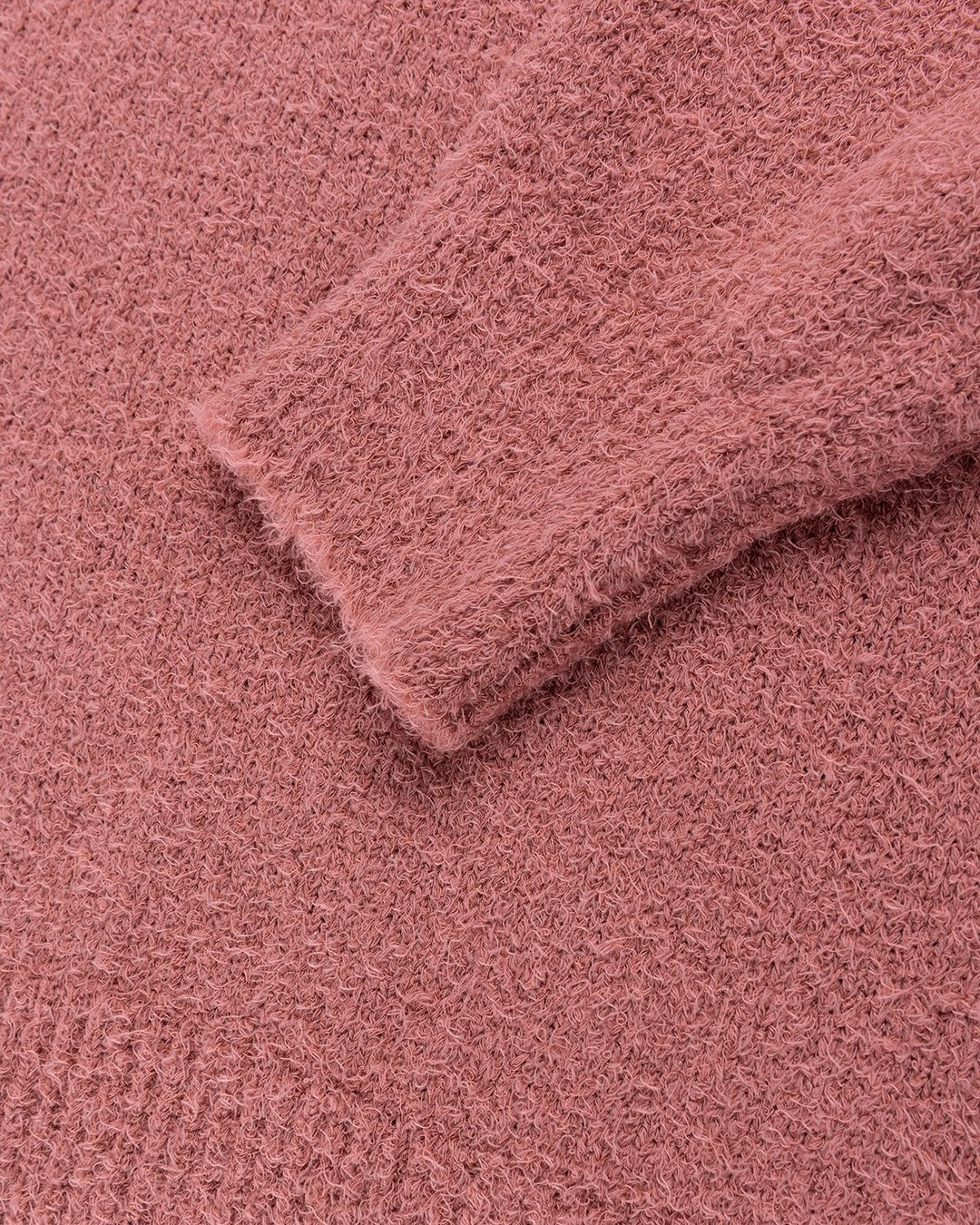 Auralee – Cotton Linen Knit Pullover Pink - Crewnecks - Pink - Image 5