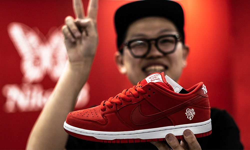 Verdy x Nike SB Dunk Low “Girls Don't Cry”: Release Date & Info