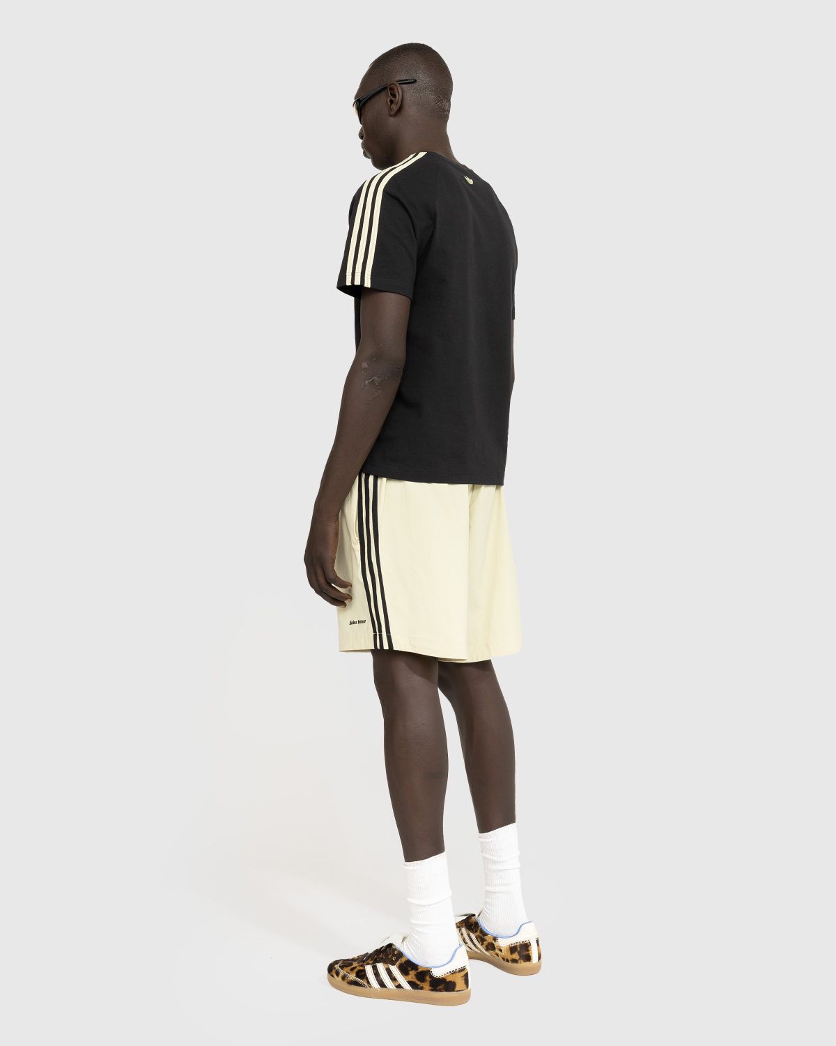 Adidas x Wales Bonner – Football Short Sandy Beige - Shorts - Beige - Image 4