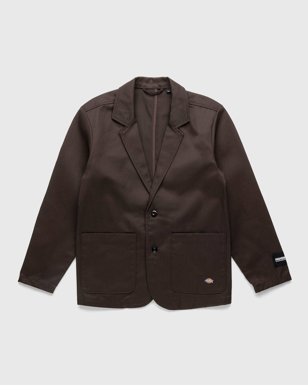 Highsnobiety x Dickies – Blazer Dark Brown - Suits - Brown - Image 1