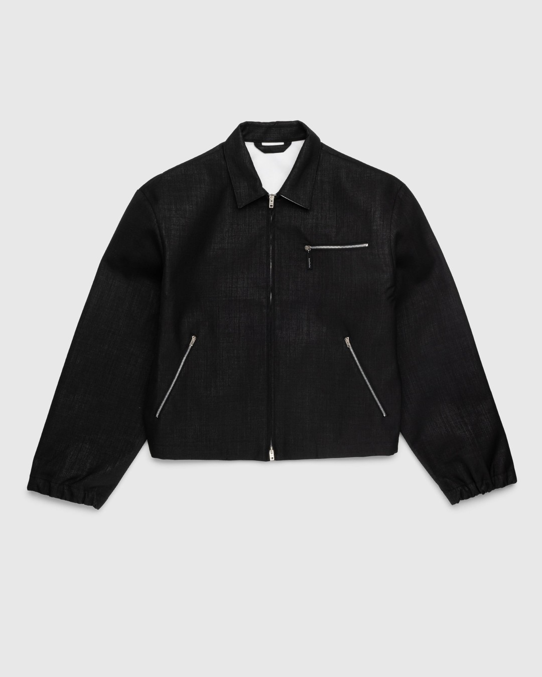 Acne Studios – Zippered Jacket Black - Outerwear - Black - Image 1
