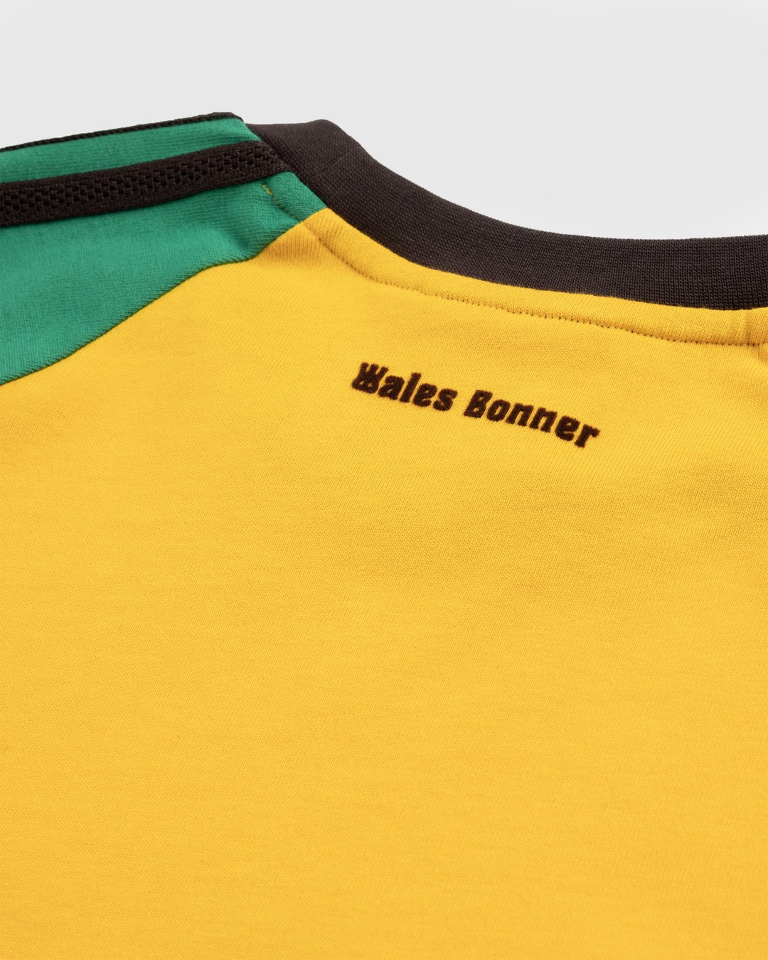 Adidas x Wales Bonner – Organic Cotton Tee Collegiate Gold - T-shirts - Yellow - Image 5
