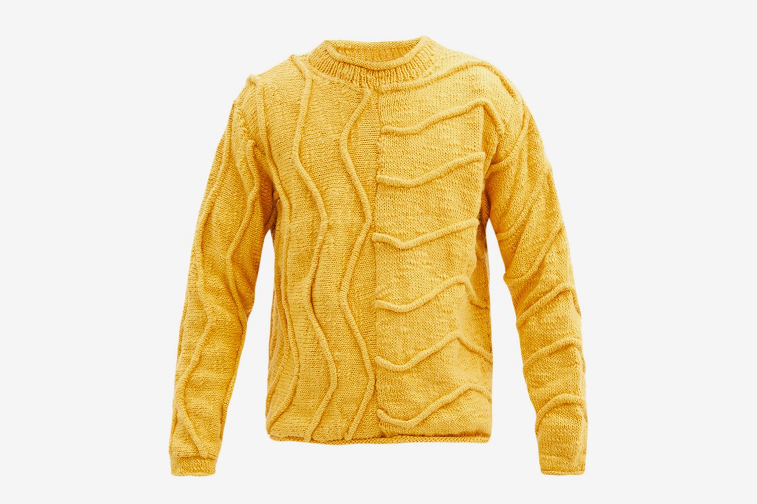 Wave Ribbed Sweater