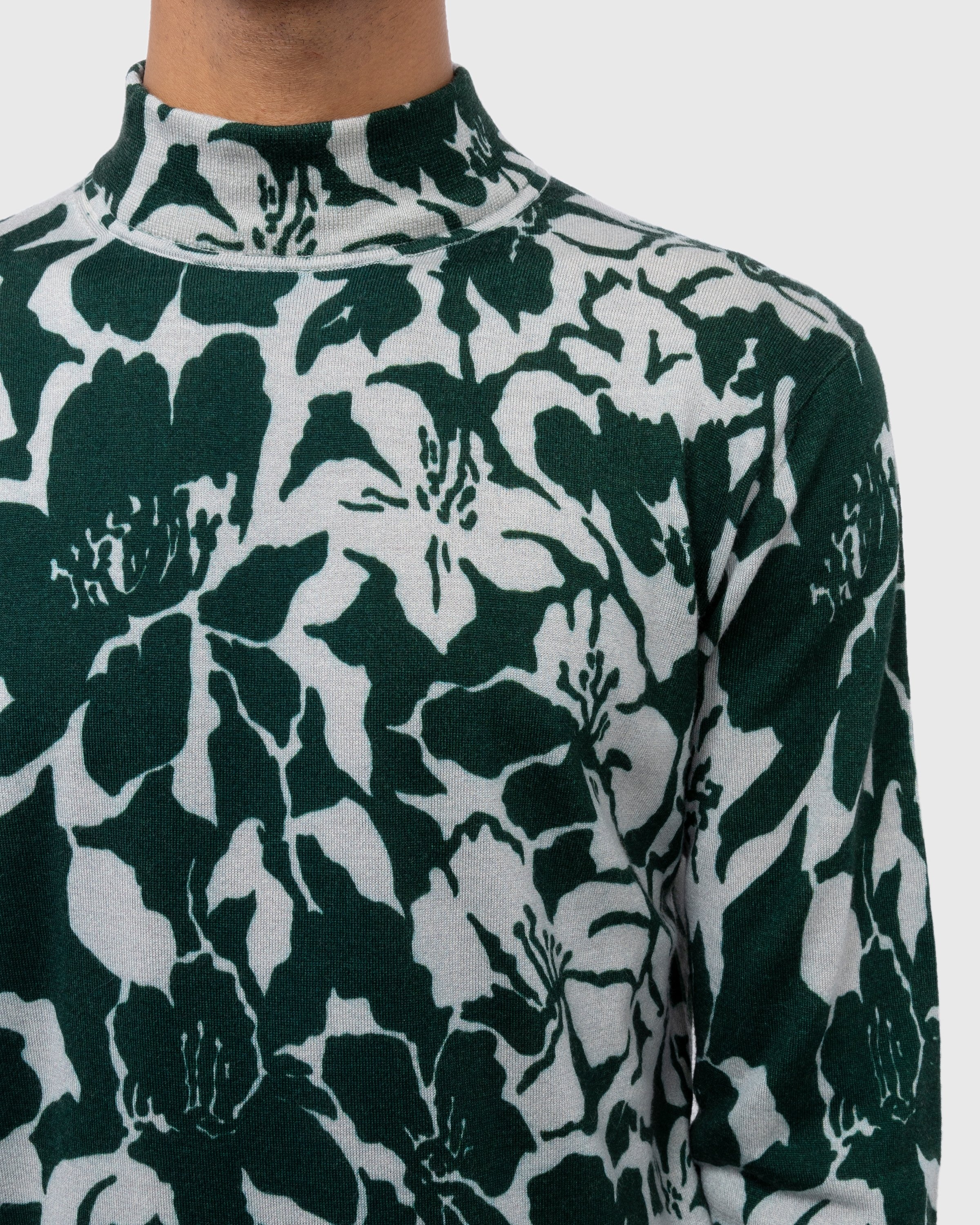 Dries van noten deals graphic printed turtleneck