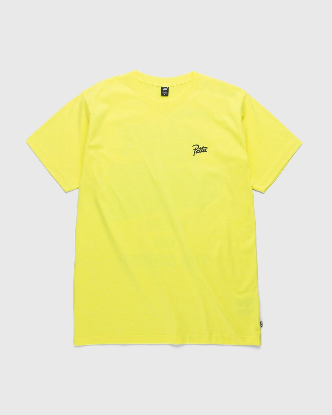 Patta – Word On The Street T-Shirt Fluoro Yellow - T-Shirts - Yellow - Image 2