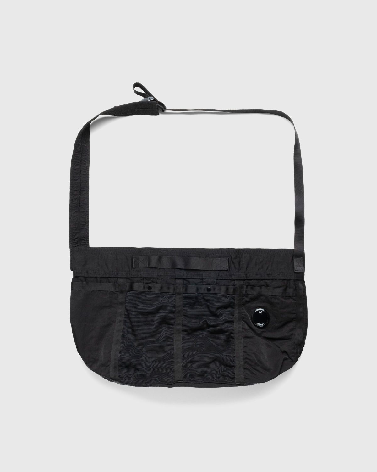C.P. Company – Nylon B Messenger Bag Black - Bags - Black - Image 1