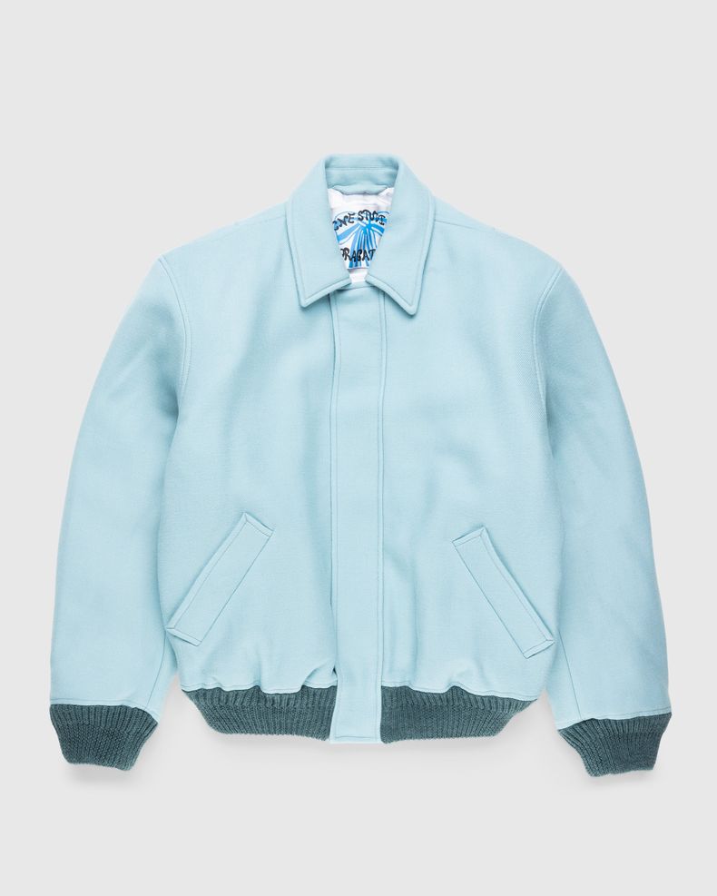 Logo Bomber Jacket Pale Jade