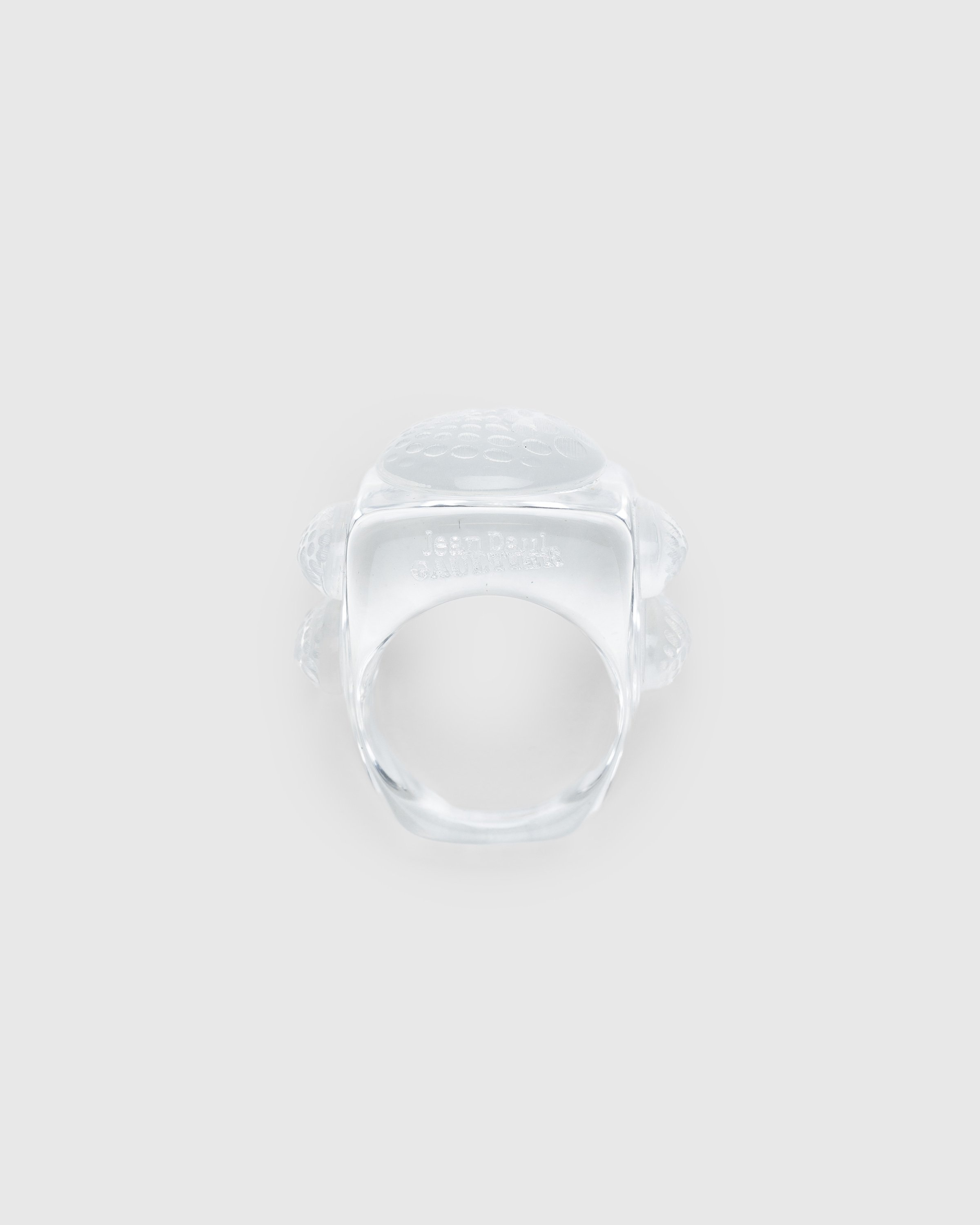 Jean Paul Gaultier – Ice Cube Ring Crystal - Jewelry - Orange - Image 2