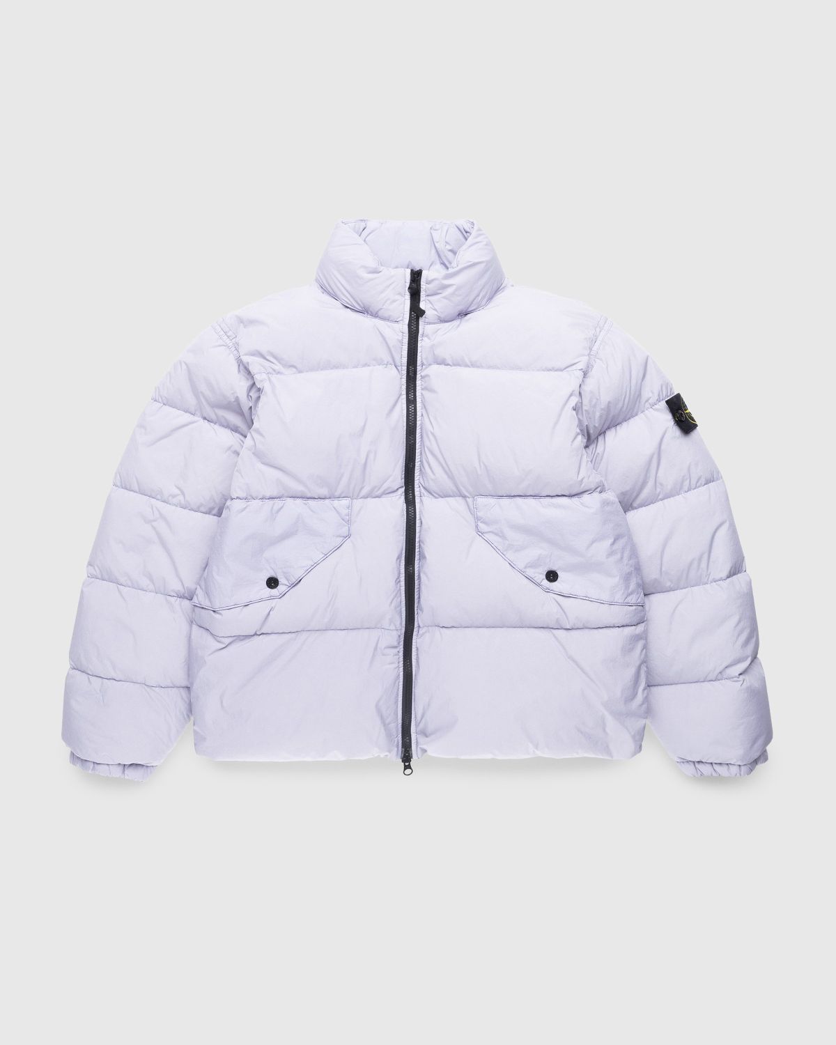 Stone Island – Real Down Jacket Lavender - Outerwear - Purple - Image 1