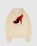 Highsnobiety – Not In Paris Red Heel Hoodie Eggshell