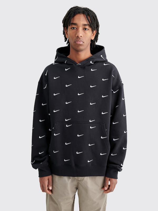 swoosh all over nike hoodie