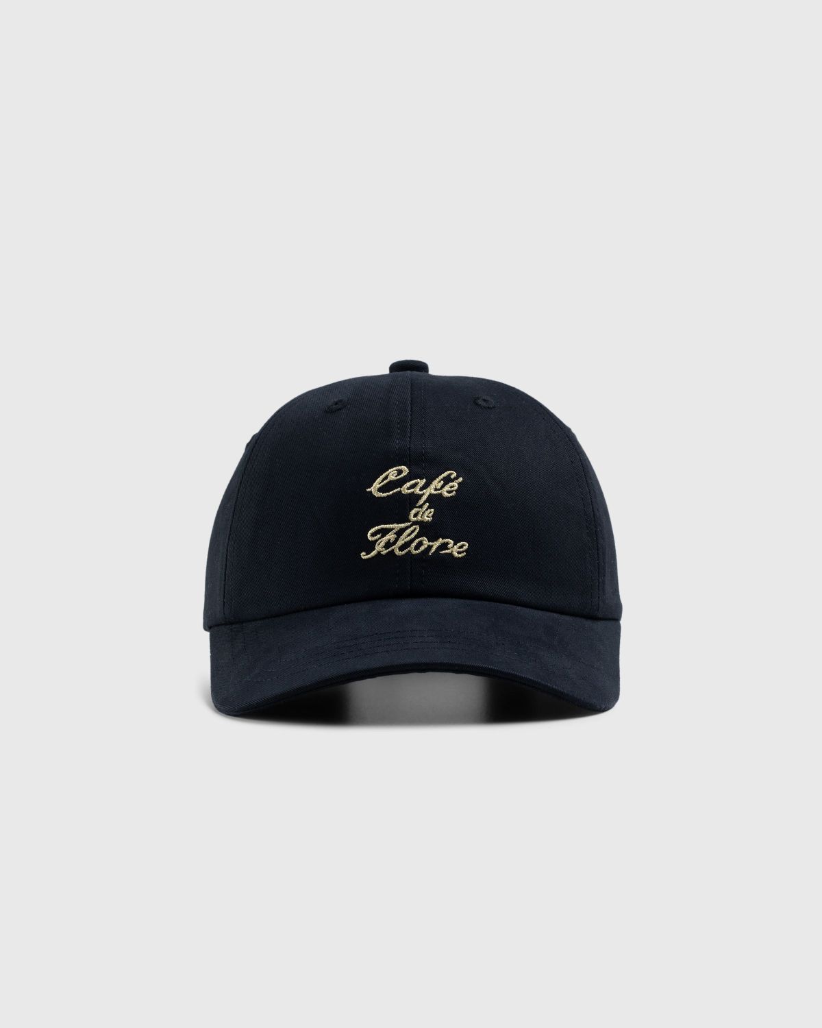 Café de Flore x Highsnobiety – Cap Black - Hats - Black - Image 3